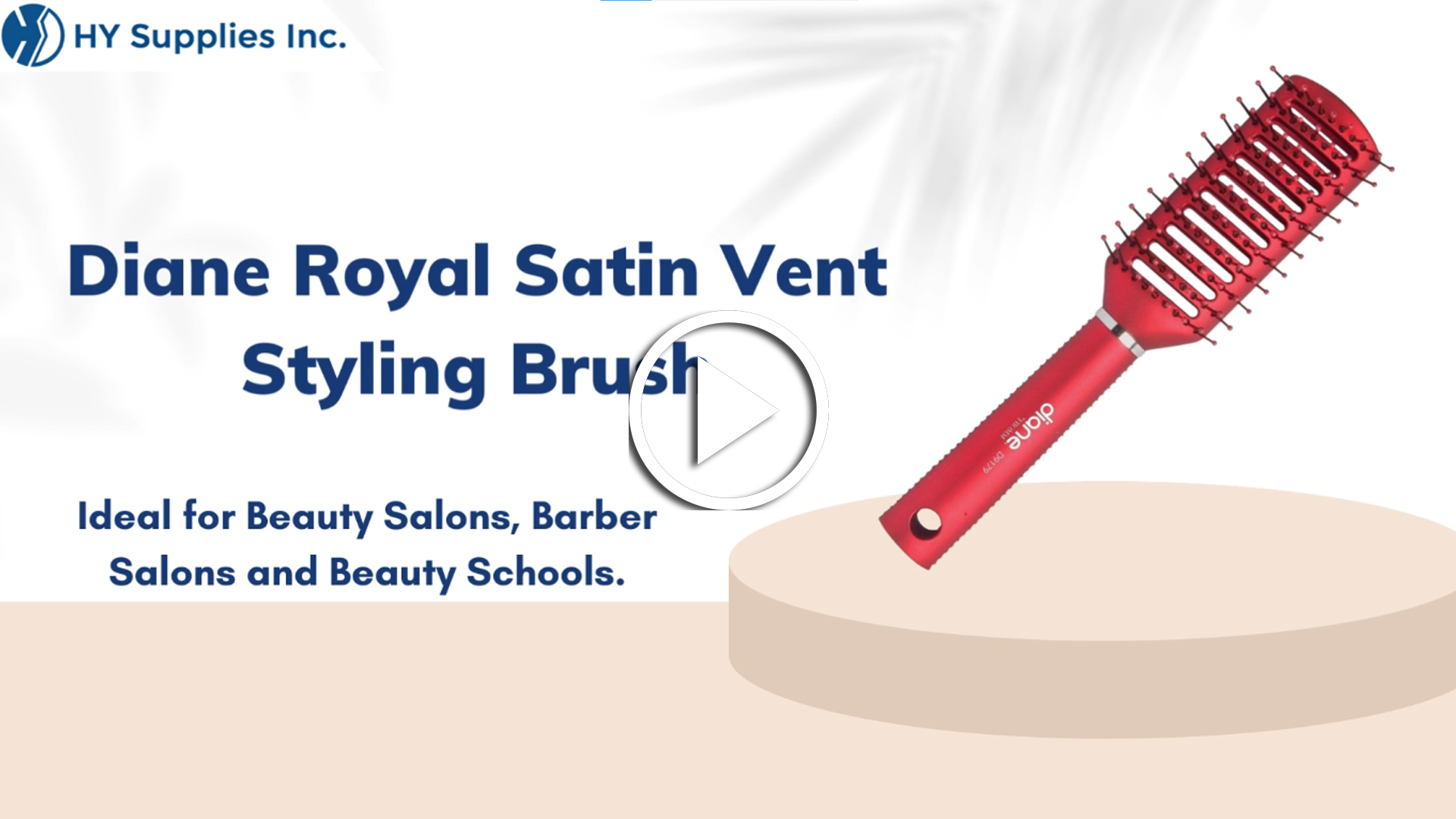 Diane Royal Satin Vent Styling Brush