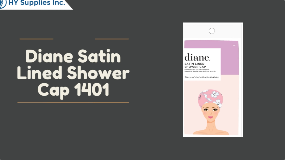 Diane Satin Lined Shower Cap -1401