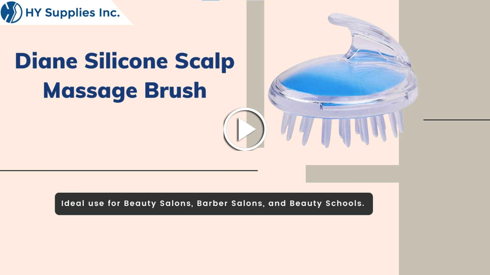 Diane Silicone Scalp Massage Brush