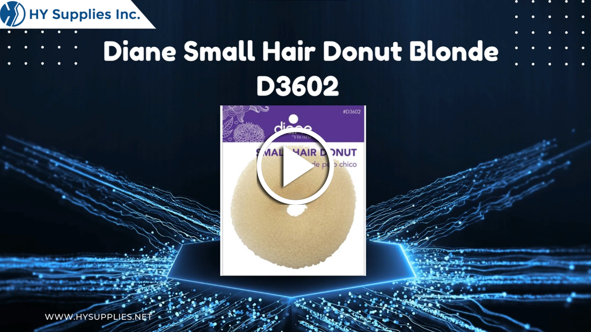 Diane Small Hair Donut Blonde D3602