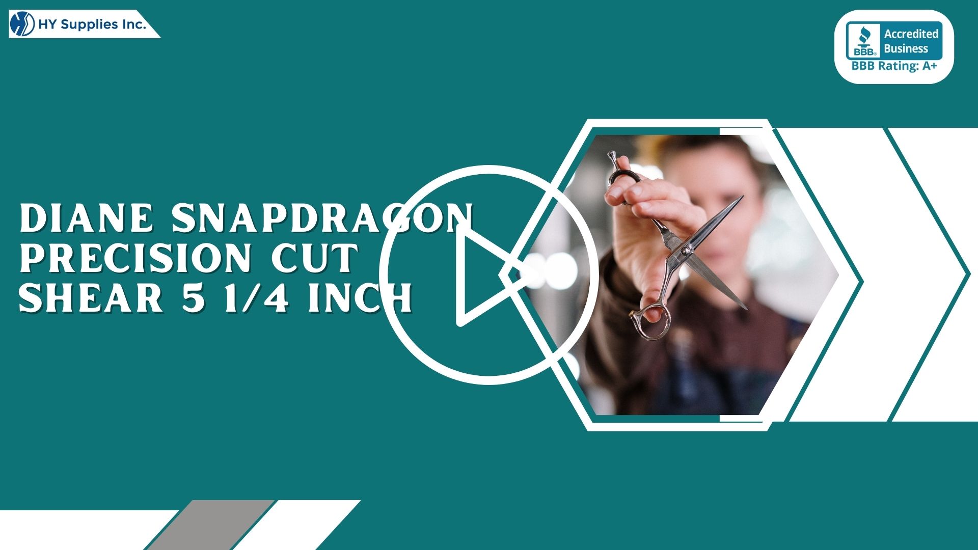 Diane Snapdragon Precision Cut Shear 5 1/4 Inch