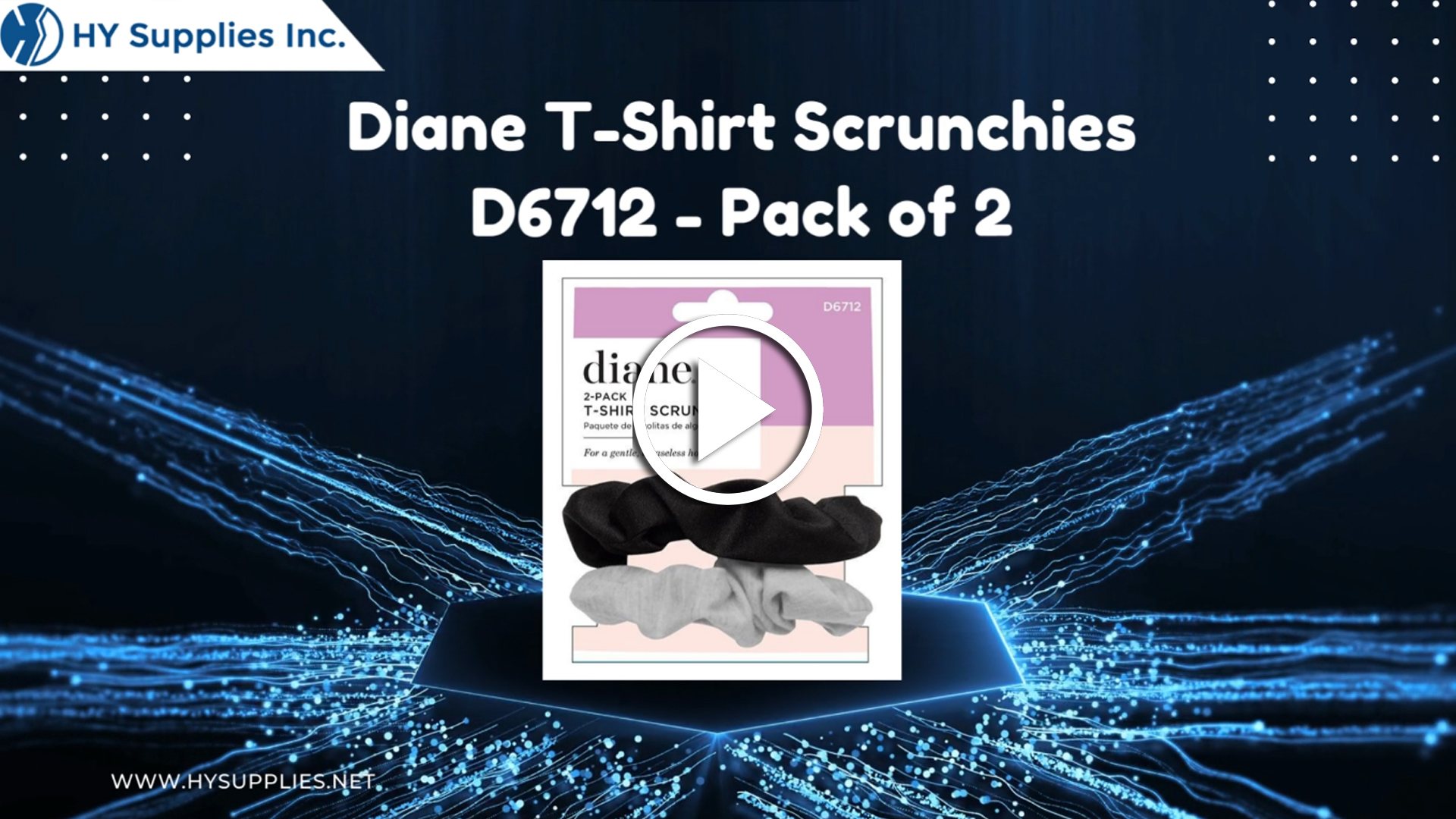 Diane T-Shirt Scrunchies D6712 - Pack of 2