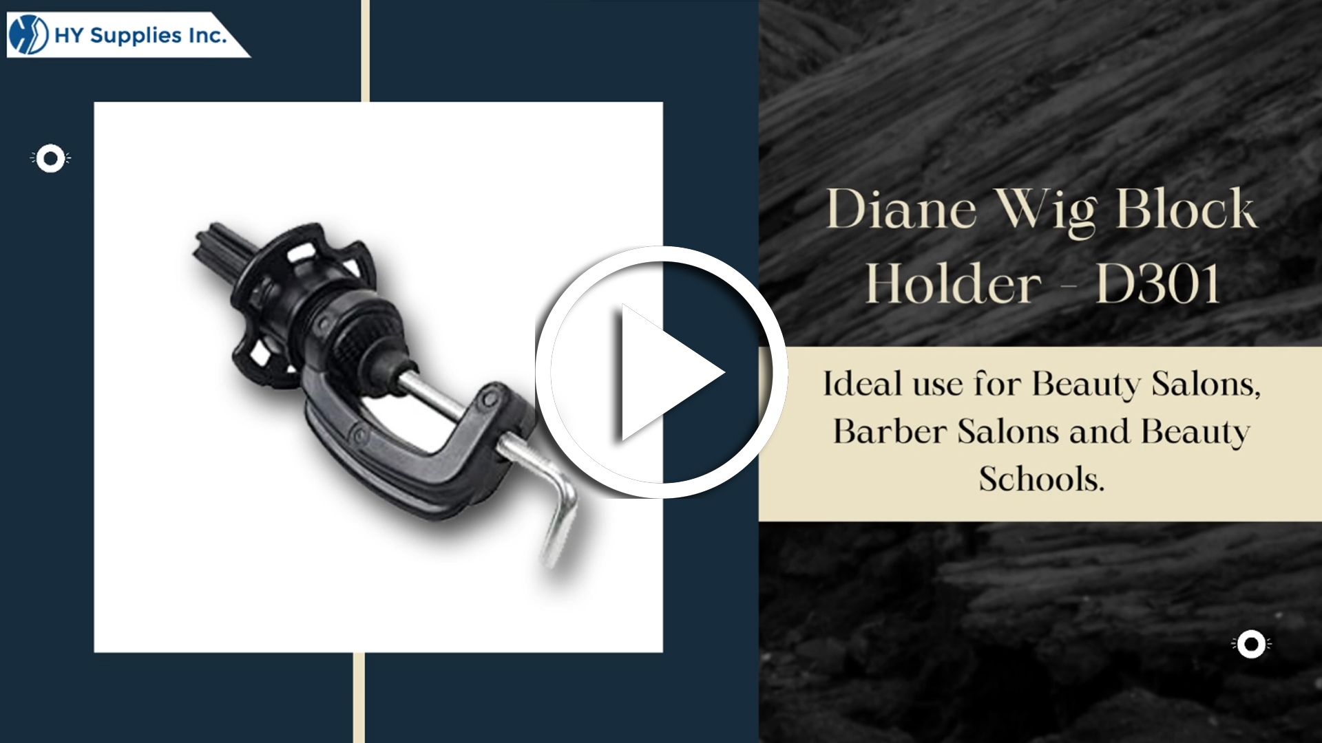 Diane Wig Block Holder - D301