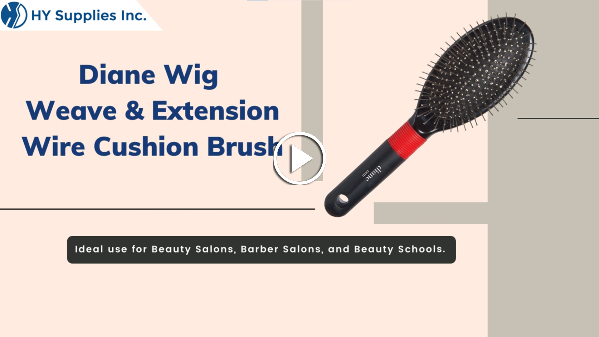 Diane Wig Weave & Extension Wire Cushion Brush