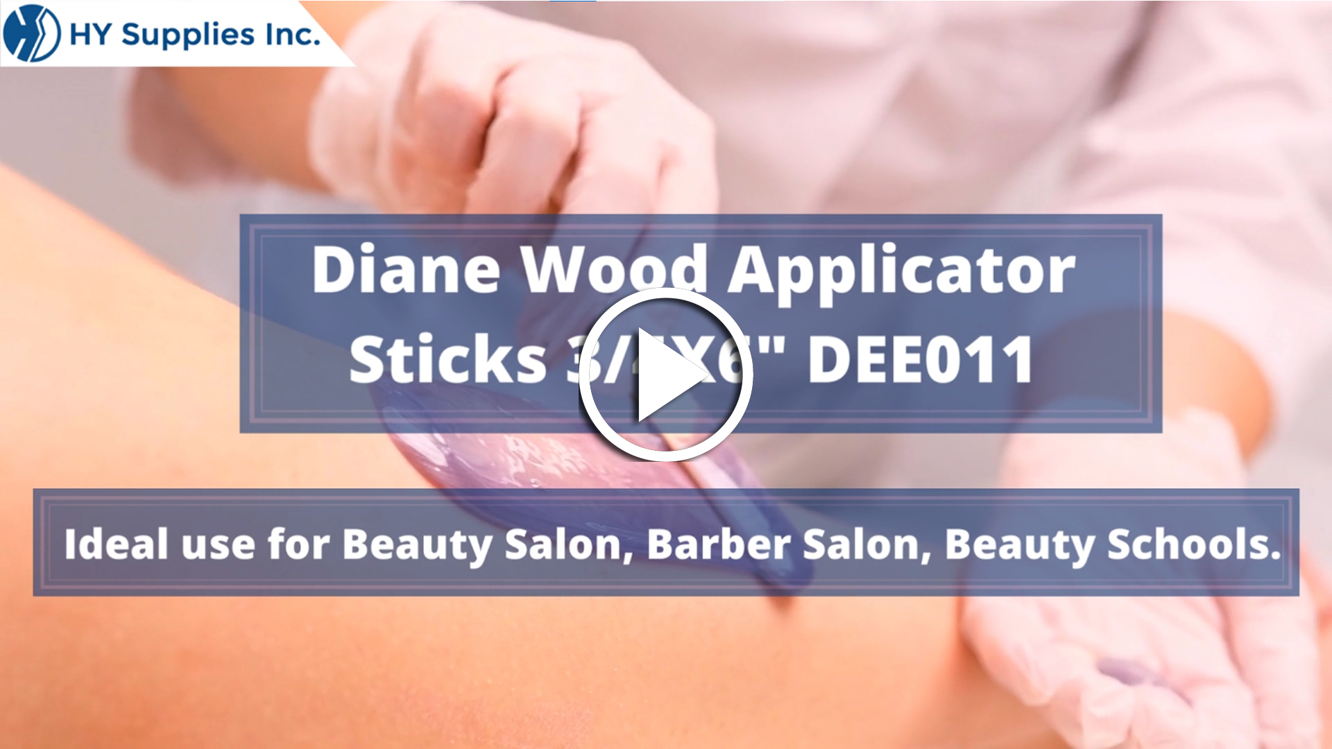 Diane Wood Applicator Sticks 3/4X6"DEE011 - Pack of 100