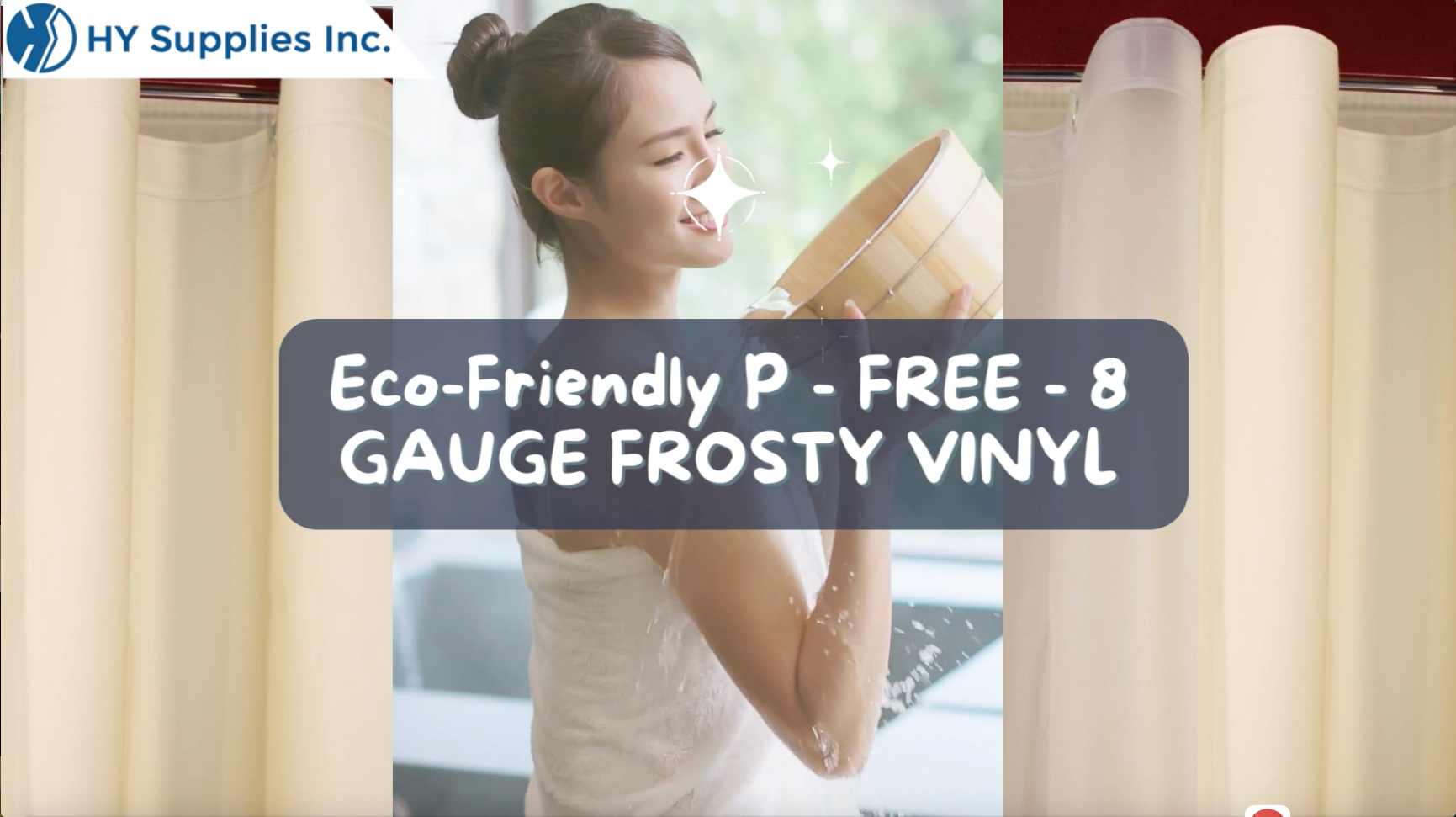 Eco-Friendly P - FREE - 8 GAUGE FROSTY VINYL