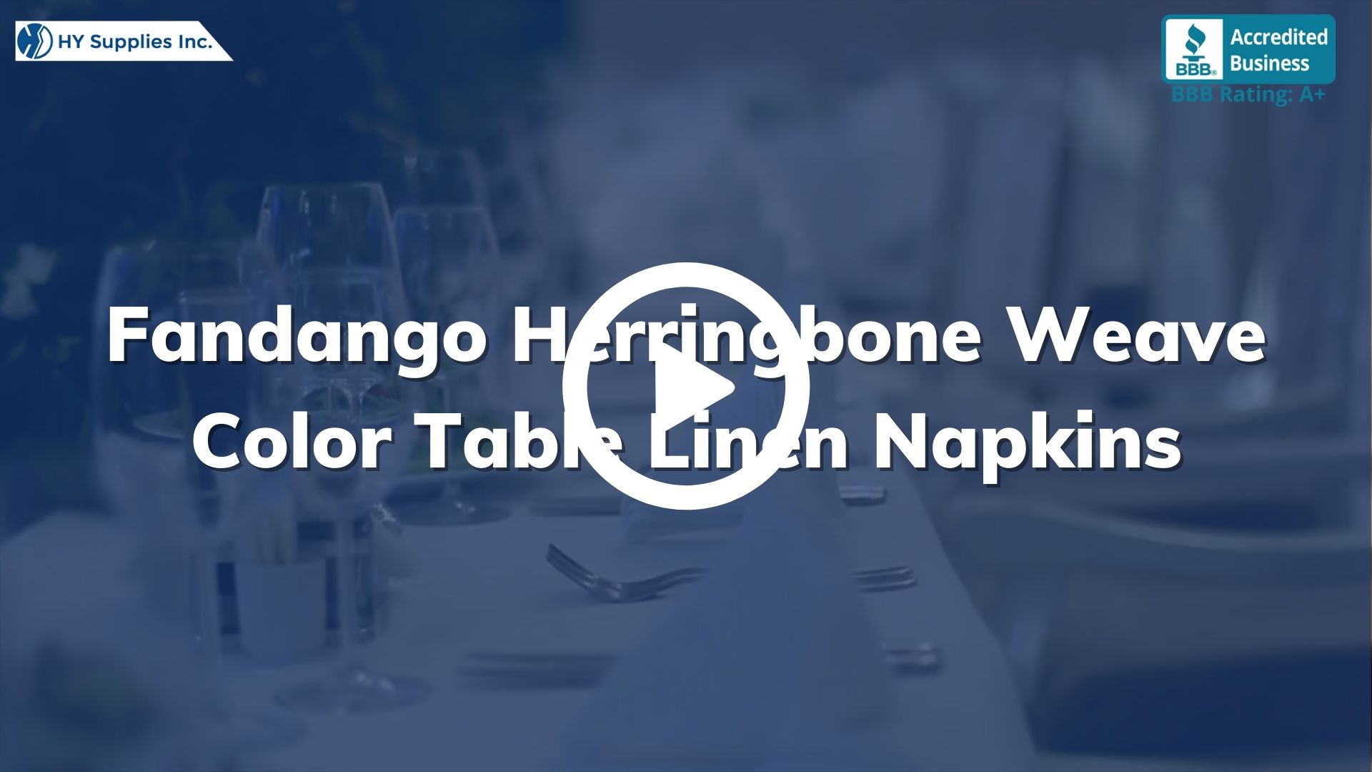 Fandango Herringbone Weave Color Table Linen Napkins