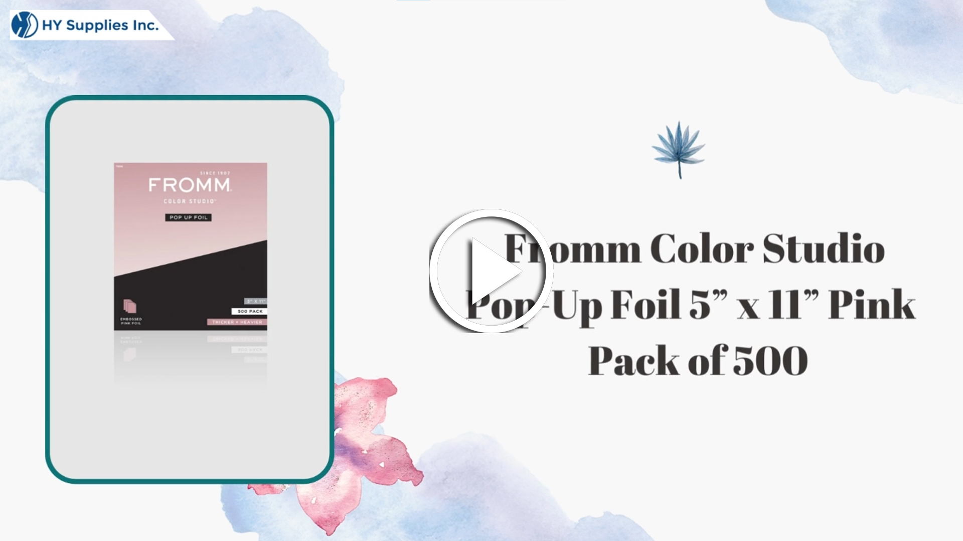 Fromm Color Studio Pop-Up Foil 5” x 11” Pink - Pack of 500