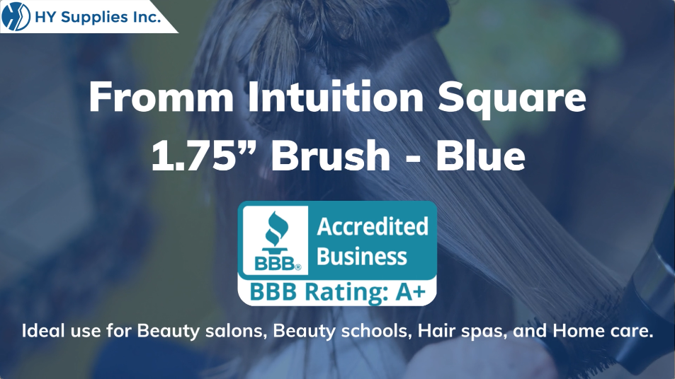Fromm Intuition Square 1.75” Brush - Blue
