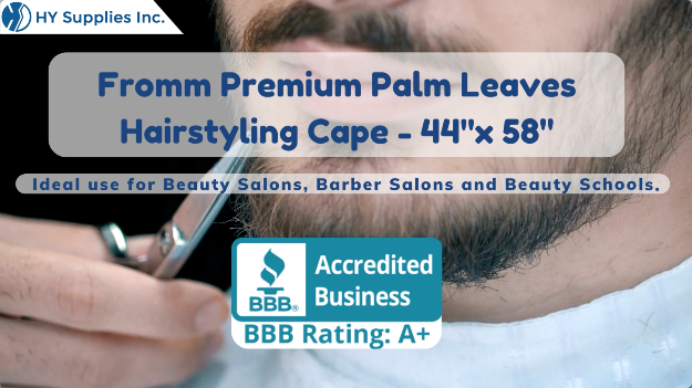 Fromm Premium Palm Leaves Hairstyling Cape - 44"x 58"