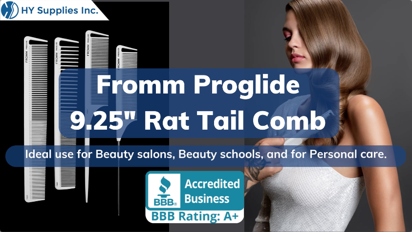 Fromm Proglide 9.25"" Rat Tail Comb