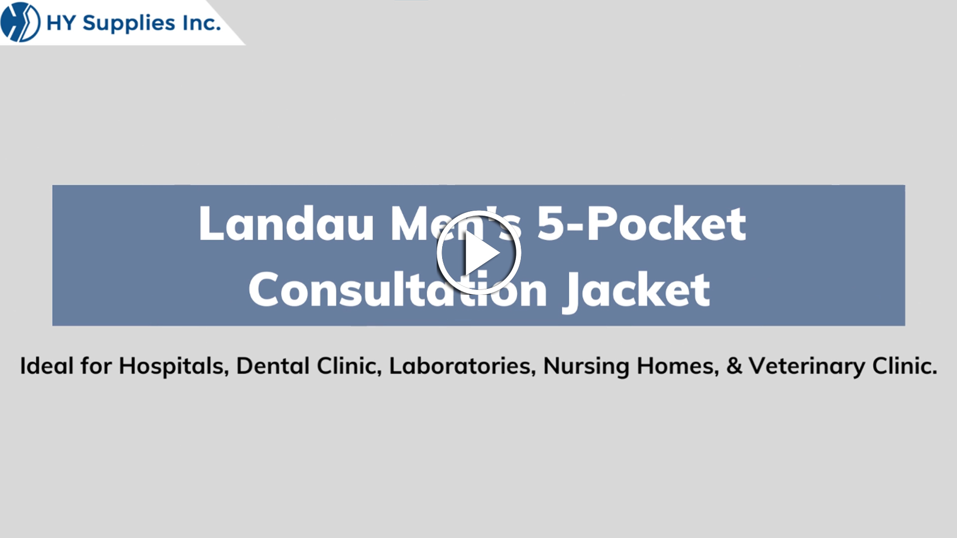 Landau Mens 5-Pocket Consultation Jacket