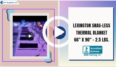 Lexington Snag-Less Thermal Blanket - 66"" by 90"" - 2.5 lbs.
