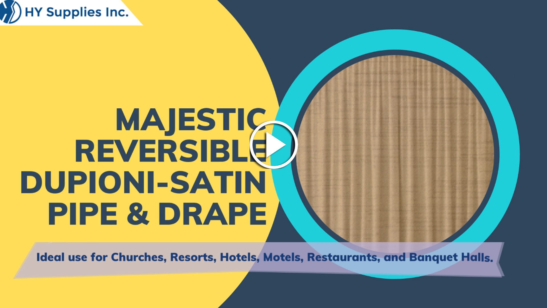 Majestic Reversible Dupioni-Satin Pipe & Drape