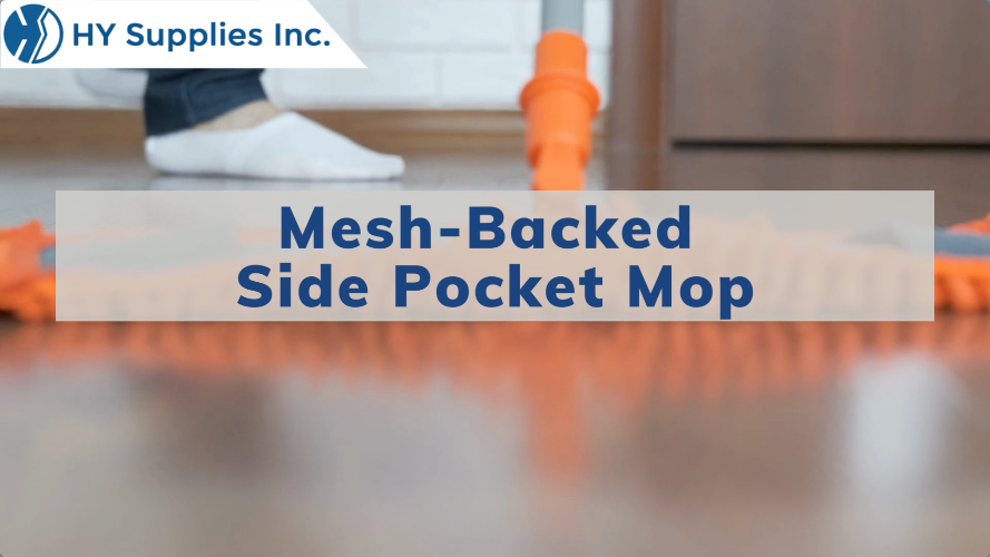 Mesh-Backed Side Pocket Mop