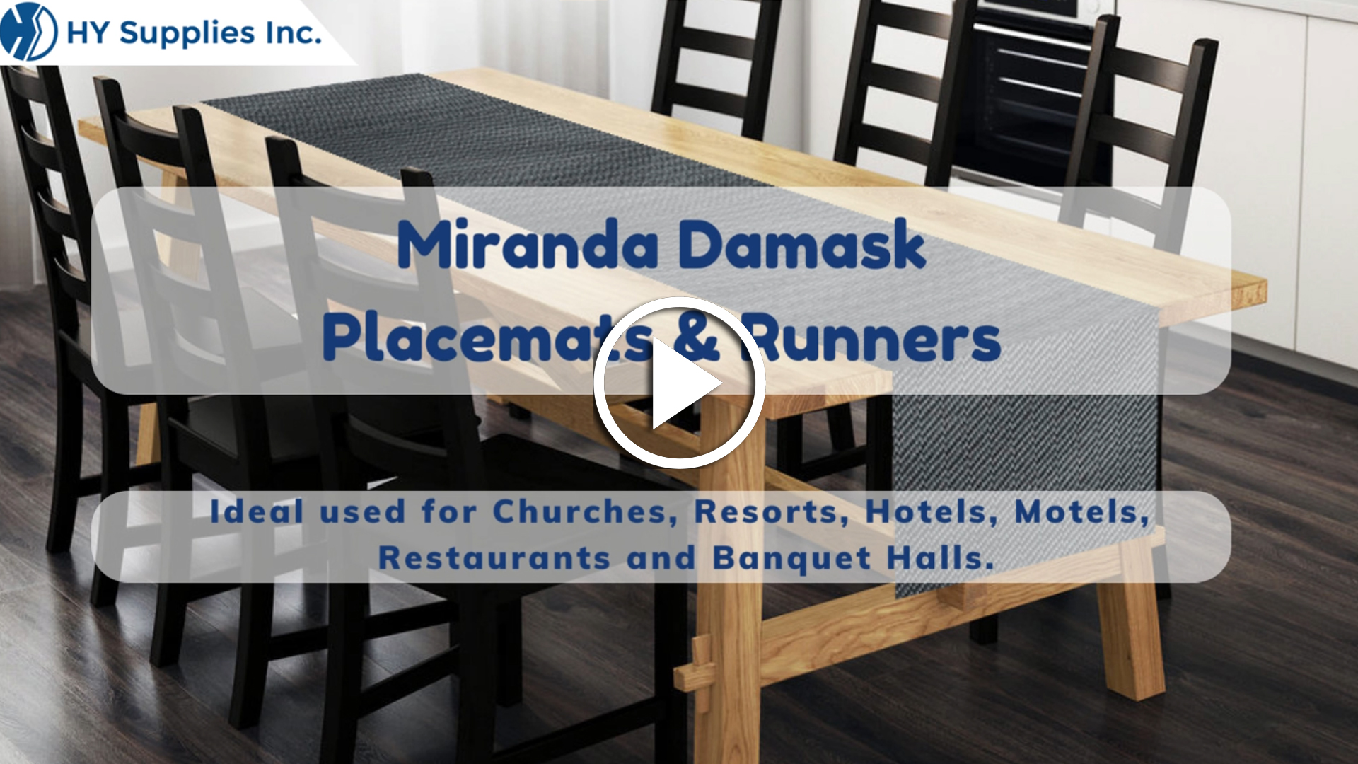 Miranda Damask Placemats & Runners