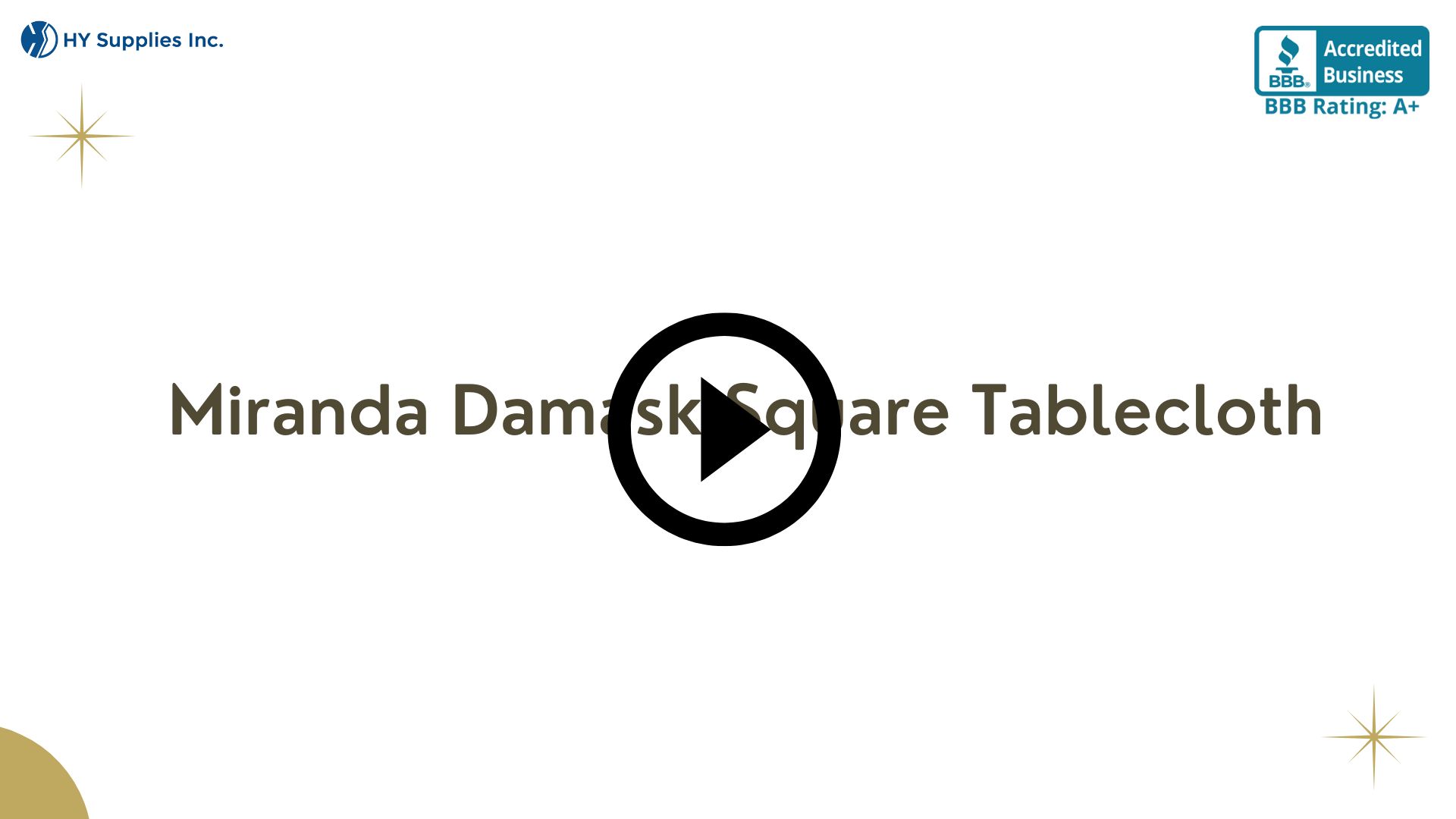 Miranda Damask Square Tablecloth