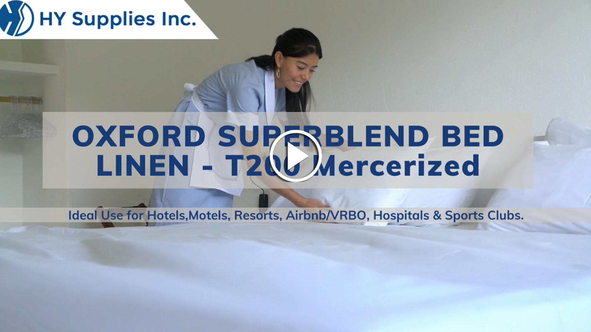 OXFORD SUPER BLEND BED LINEN - T200 Mercerized
