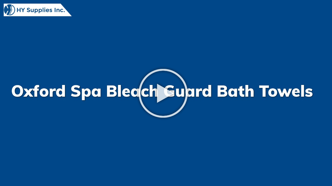 Oxford Spa Bleach Guard Bath Towels