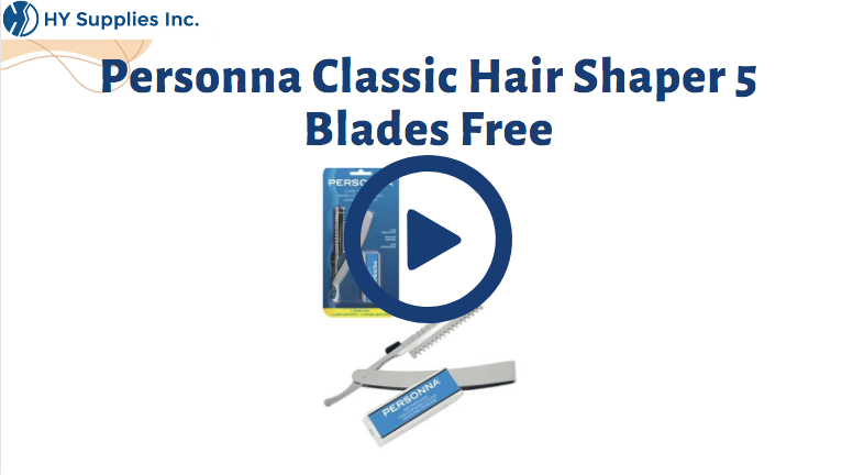 Personna Classic Hair Shaper 5 Blades Free