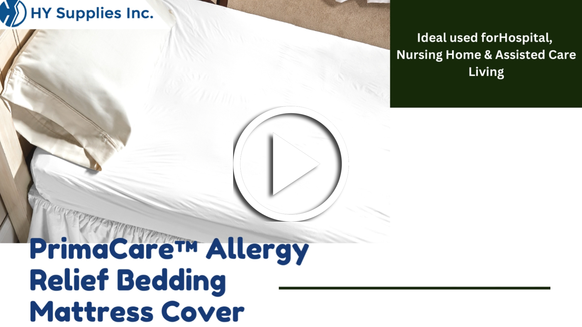 PrimaCare™ Allergy Relief Bedding – Mattress Cover