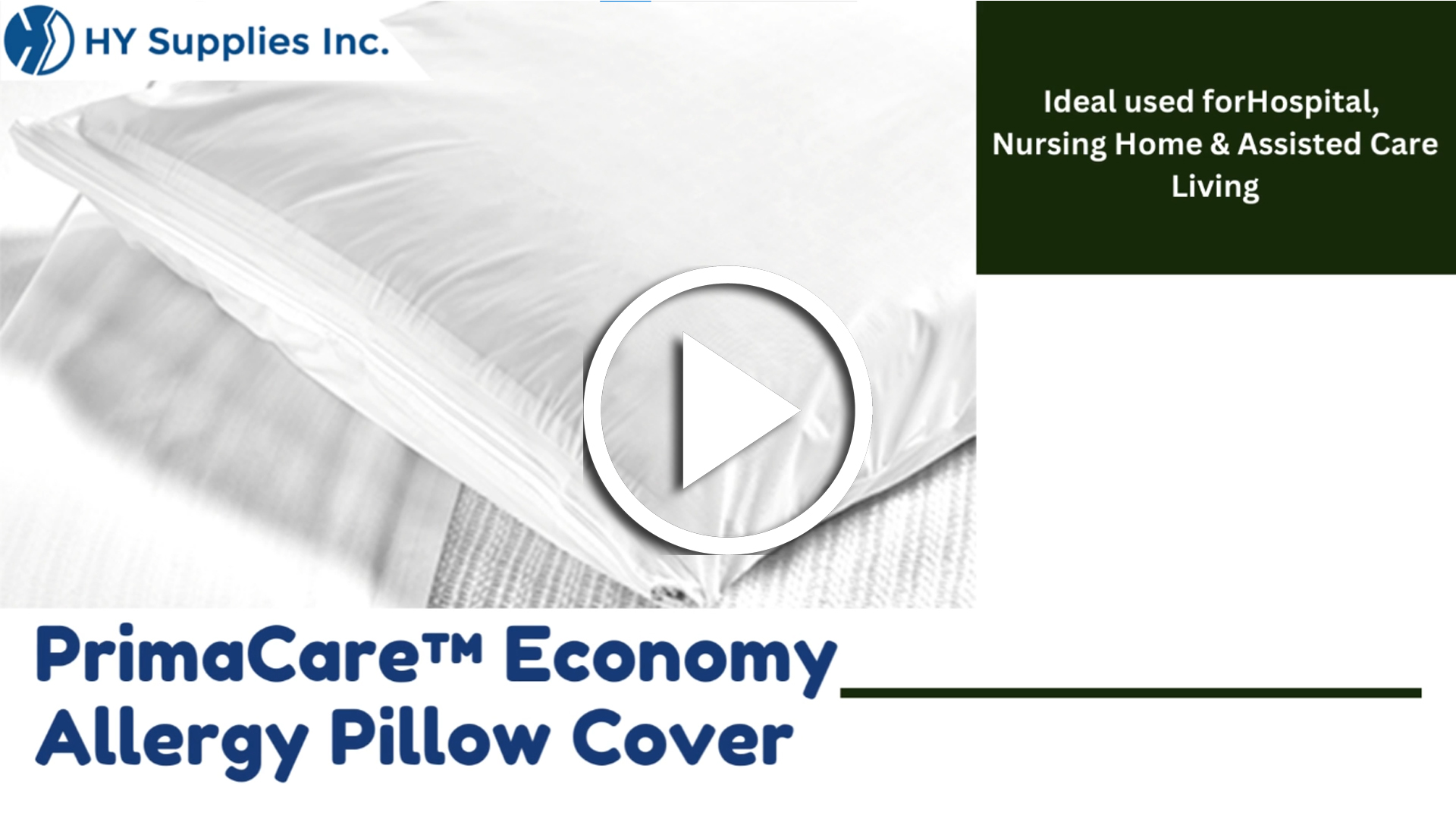PrimaCare Economy Allergy Pillow Cover
