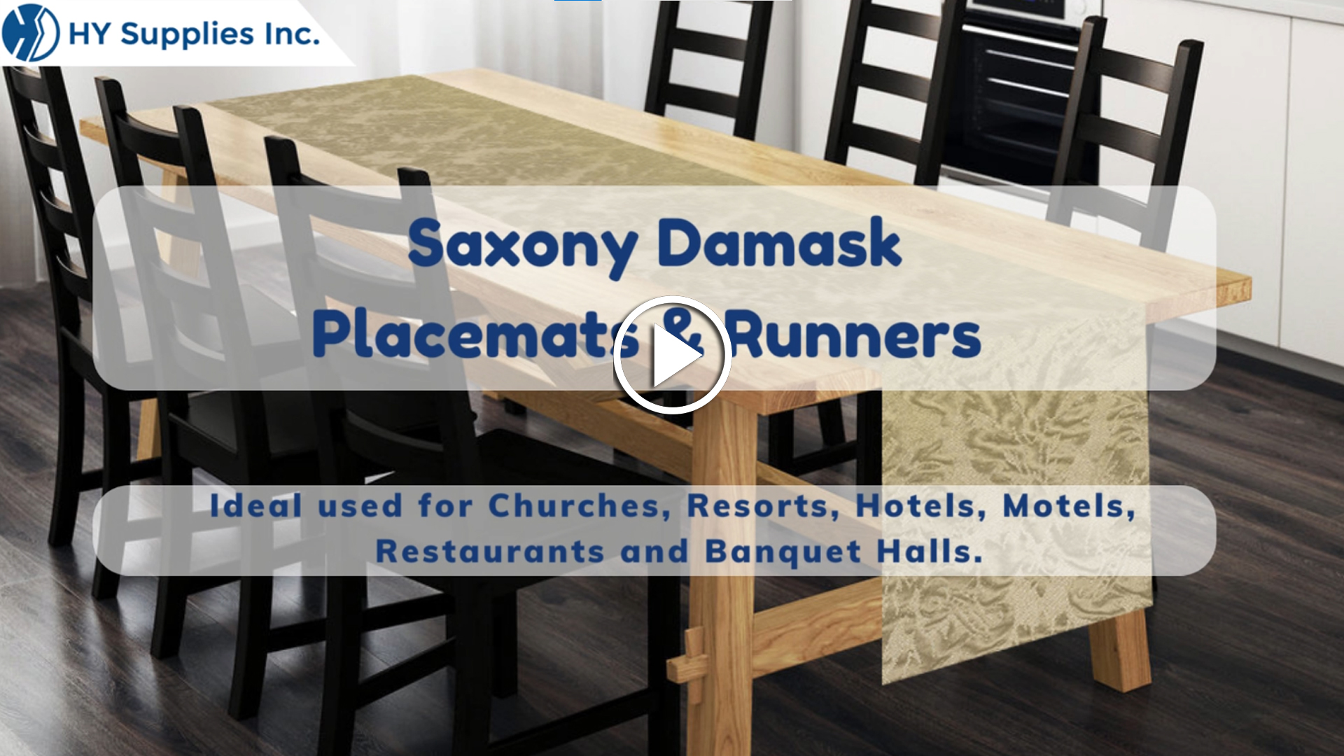 Saxony Damask Placemats & Runners 