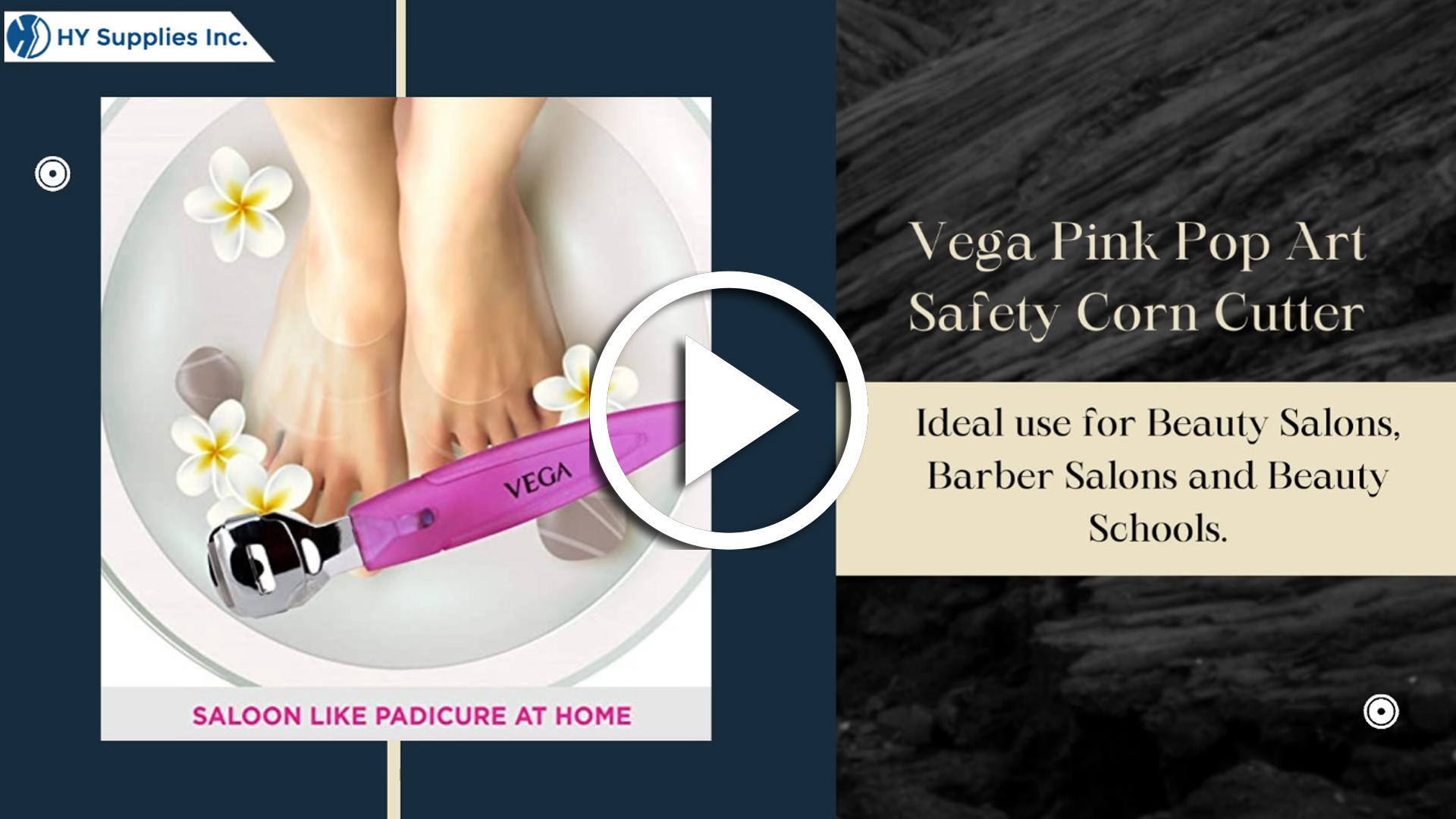 Vega Pink Pop Art Safety Corn Cutter