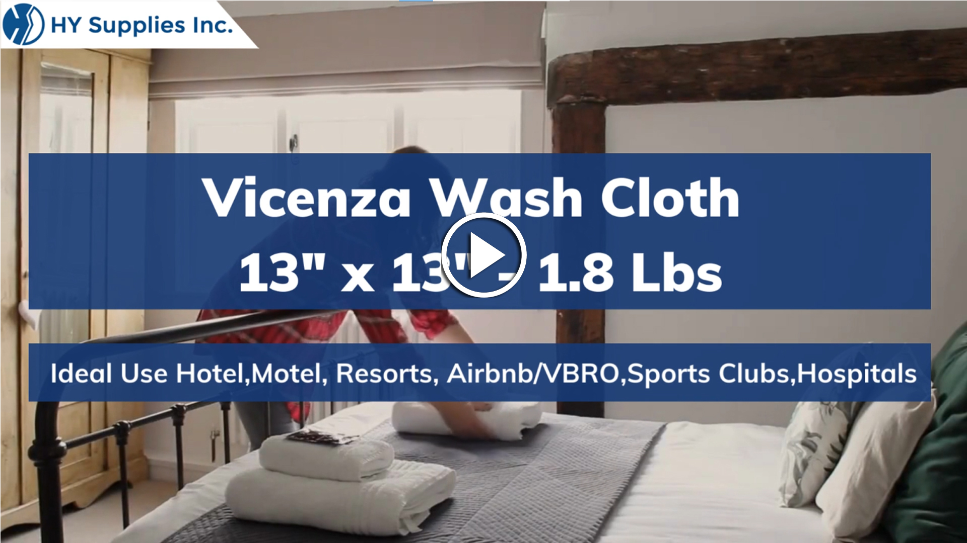 Vicenza Wash Cloth - 13"x 13"- 1.8 Lbs.