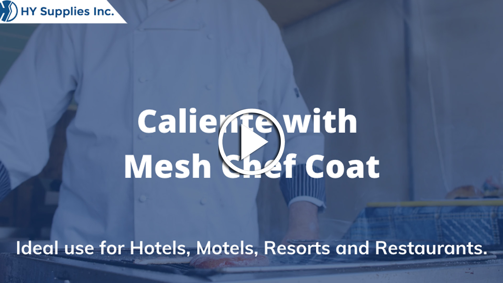 Caliente with Mesh Chef Coat	