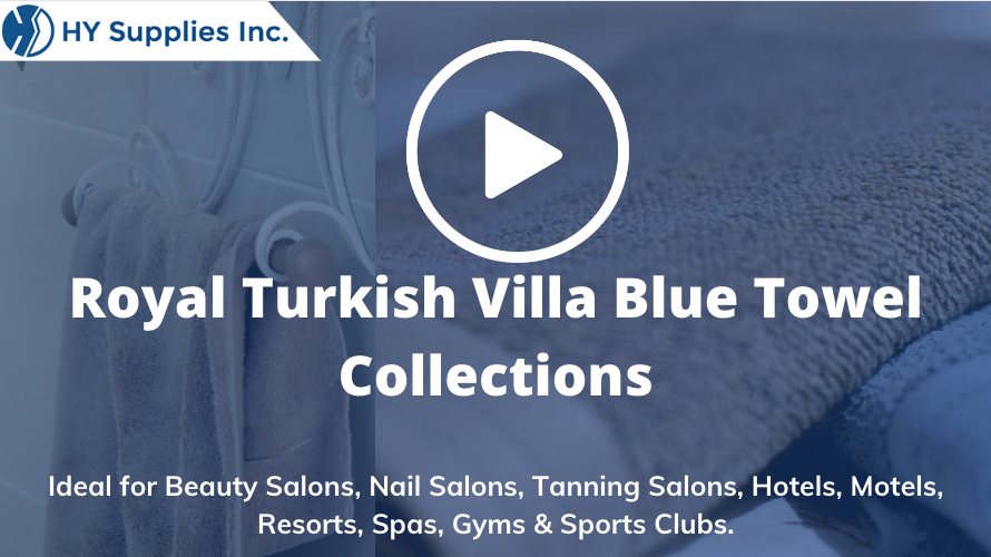 Royal Turkish Villa Blue Towel Collections