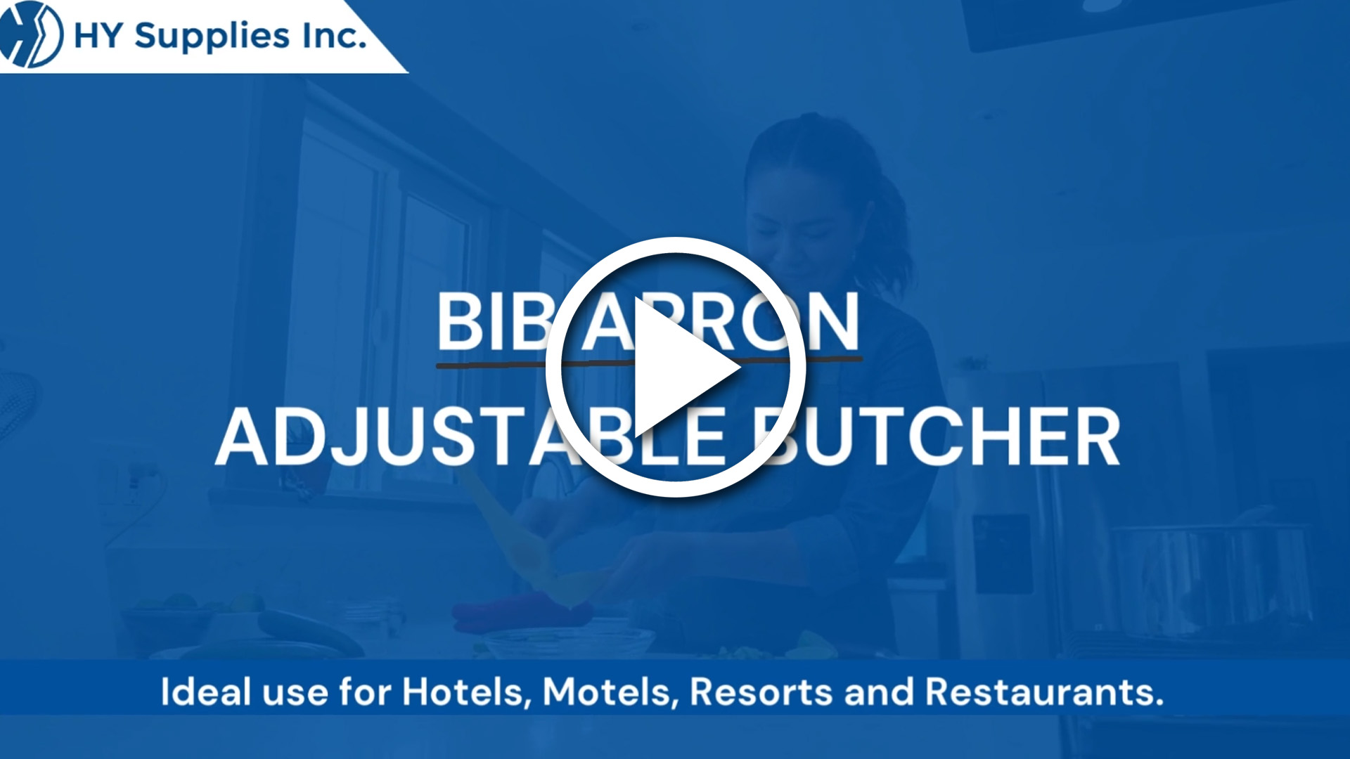Bib Apron - Adjustable Butcher