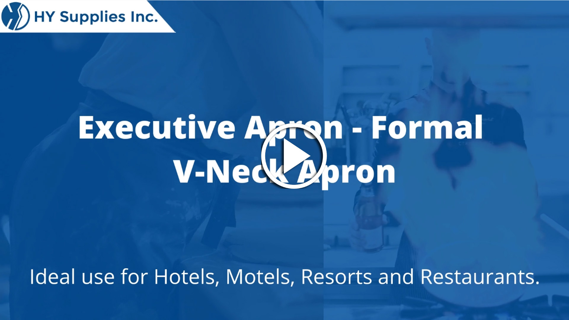 Executive Apron-V Neck Apron
