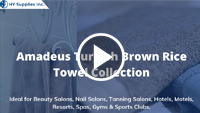 Amadeus Turkish Brown Rice Towel Collection