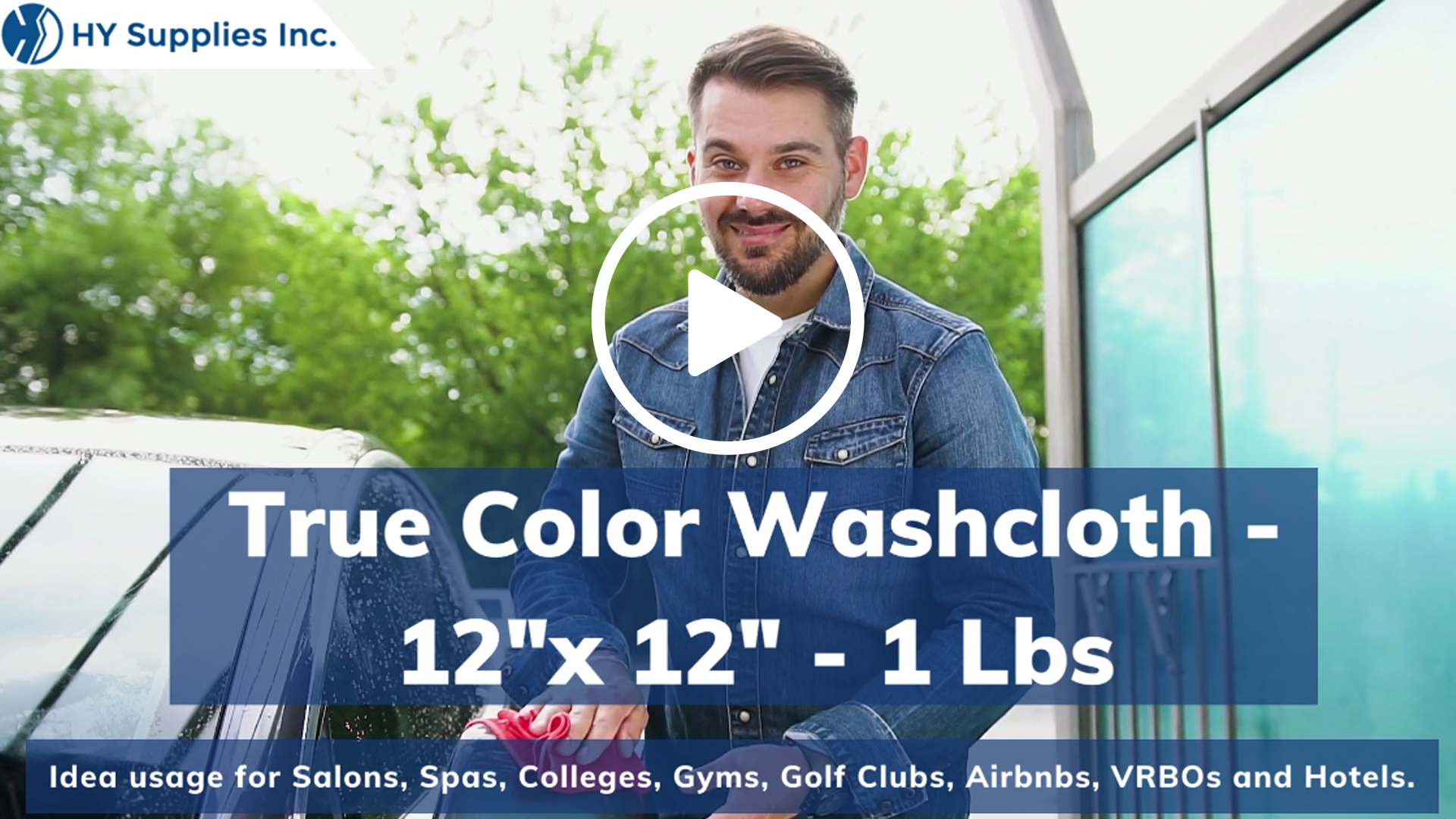 True Color Washcloth - 12"x 12"