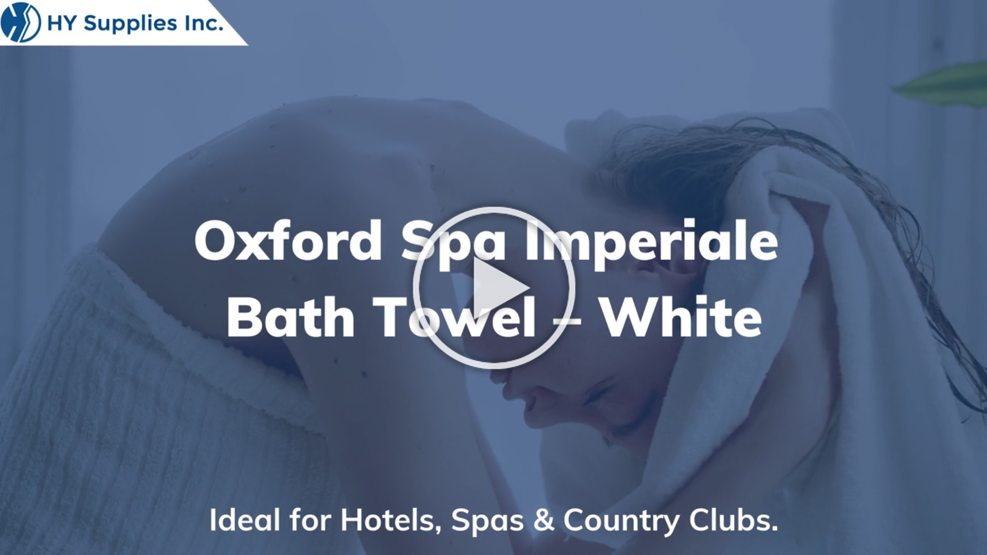 Oxford Spa Imperiale Bath Towel - White (Price/Dozen) 