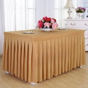 Customize Table Skirting (Length and height) Customize Table Skirting (Length and height)