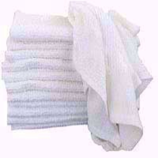 Ribbed & Terry Bar Mops Towels - 17" x 20"