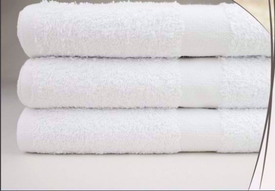 White Spa Bath Towels on Sale