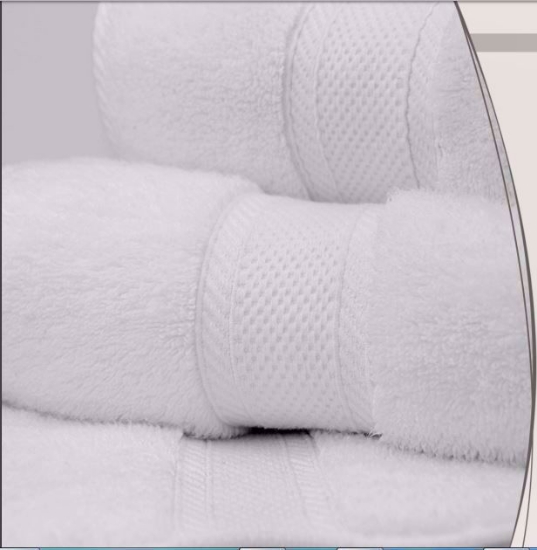 Zero Twist Oxford Miasma Bath Towels
