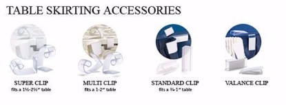 Wholesale Table Skirt Clips