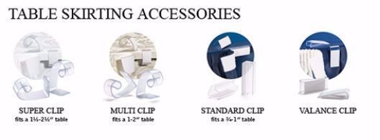 Wholesale Table Skirt Clips