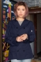 Navy, Classic Poplin Chef Coat, Wholesale