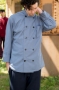 Steel, Classic Poplin Chef Coat, Wholesale