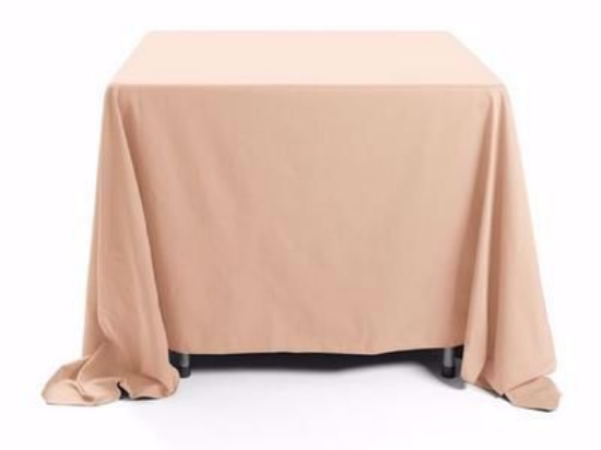 50/50 Poly Cot. Twill Square Tablecloth