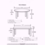 Spun Poly Banquet Tablecloths - Measurement