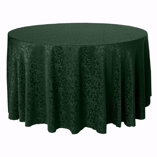 Bulk Somerset Damask Round Tablecloth