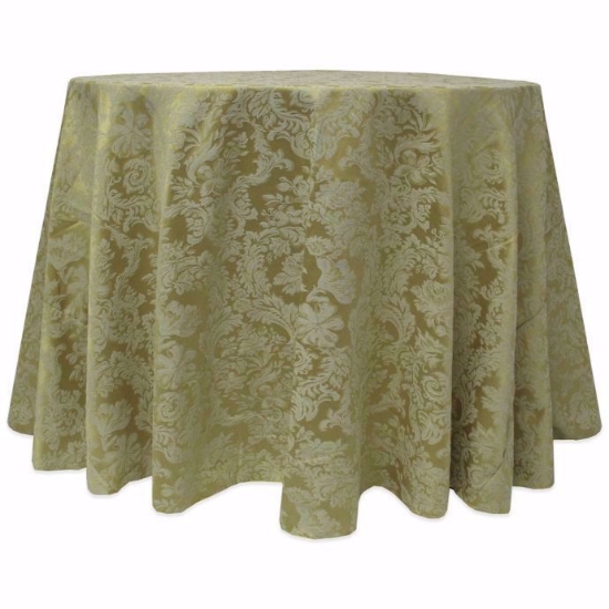 Wholesale Miranda Damask Round Tablecloth