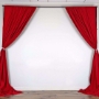 Pipe & Drape Background display curtains
