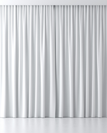 Pipe & Drape Backdrop Curtains, 100% Poly